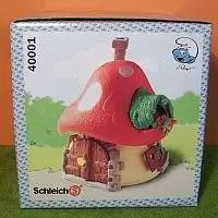 Smurf houses and buildings - Old Large House (Red, Orange Green)