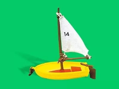 Smurfs Accesory sets - Sail Boat