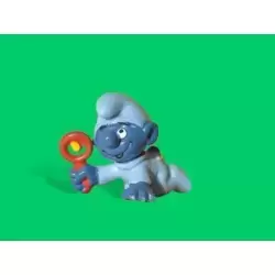 Blue Baby Rattle