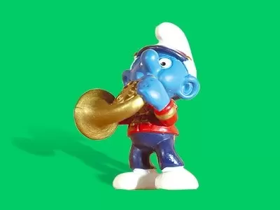 Smurfs figures Schleich - MB French Horn
