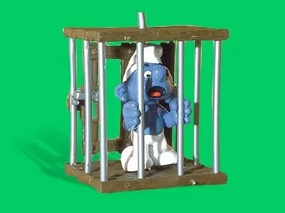 Super Smurfs - Cage