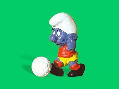 Smurfs figures Schleich - Soccer