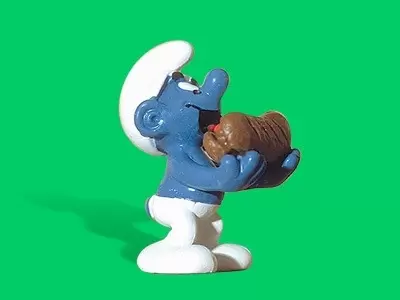 Smurfs figures Schleich - Hotdog