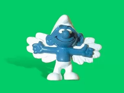 Smurfs figures Schleich - Flying