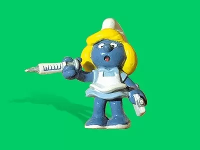 Smurfs figures Schleich - Nurse