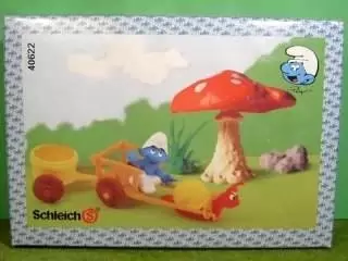 Smurfs Super Sets - Snail cart Super Set