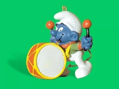 Smurfs figures Schleich - X-mas Drum