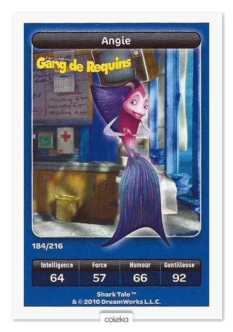 Cartes Carrefour Dreamworks (2010) - Angie