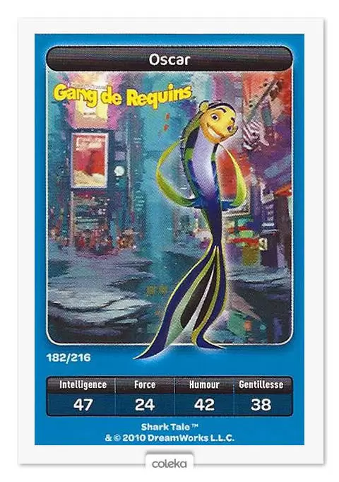 Cartes Carrefour Dreamworks (2010) - Oscar