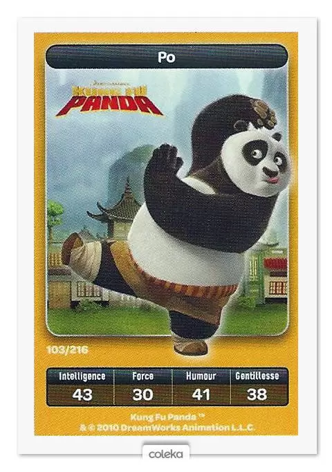 Cartes Carrefour Dreamworks (2010) - Po