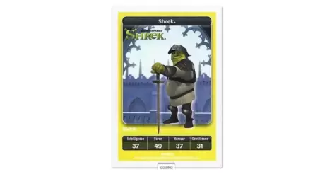 Card Carrefour Dreamworks - Shrek Special N°36