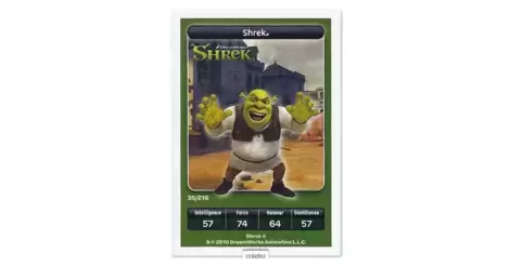 Card Carrefour Dreamworks N°3/216 - Shrek