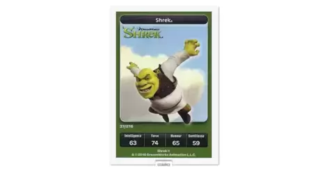 Card Carrefour Dreamworks N°3/216 - Shrek