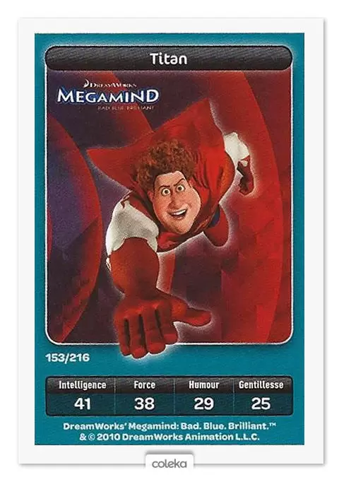 Cartes Carrefour Dreamworks (2010) - Titan