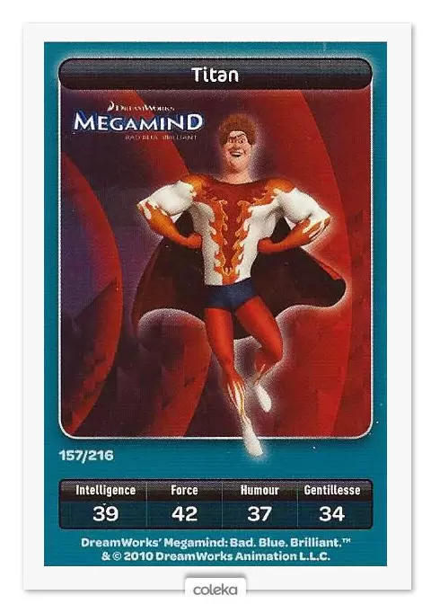 Cartes Carrefour Dreamworks (2010) - Titan