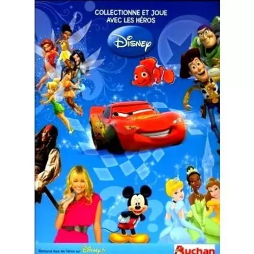 Cartes Disney Auchan (2010) - Classeur collection carte Auchan Disney (2010)