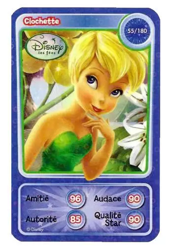 Cartes Disney Auchan (2010) - Clochette