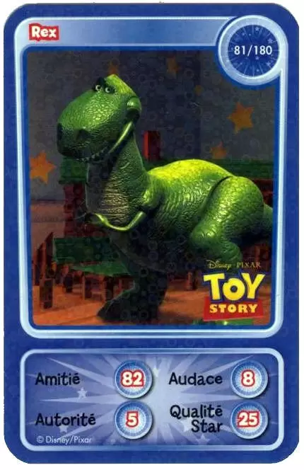 Cartes Disney Auchan (2010) - Rex