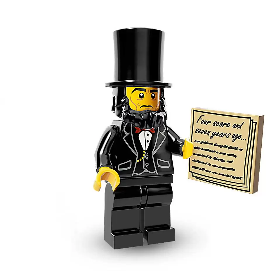 LEGO Minifigures : LEGO MOVIE - Abraham Lincoln