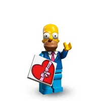 HOMER EN COSTUME-CRAVATE