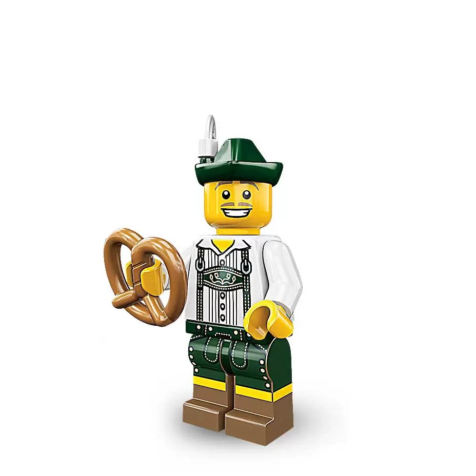 LEGO Minifigures Série 8 - L’homme en costume tyrolien