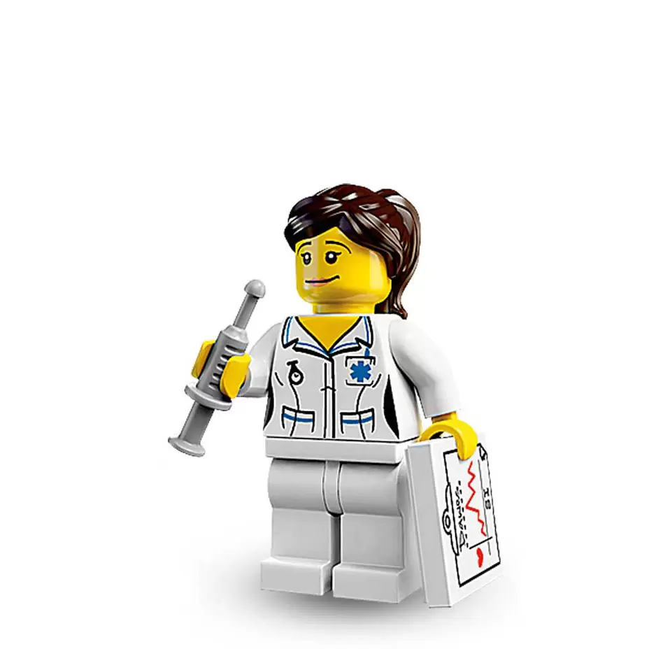 LEGO Minifigures Série 1 - L\'infirmière