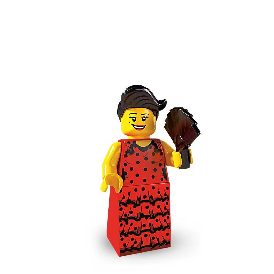 LEGO Minifigures Série 6 - La danseuse de flamenco