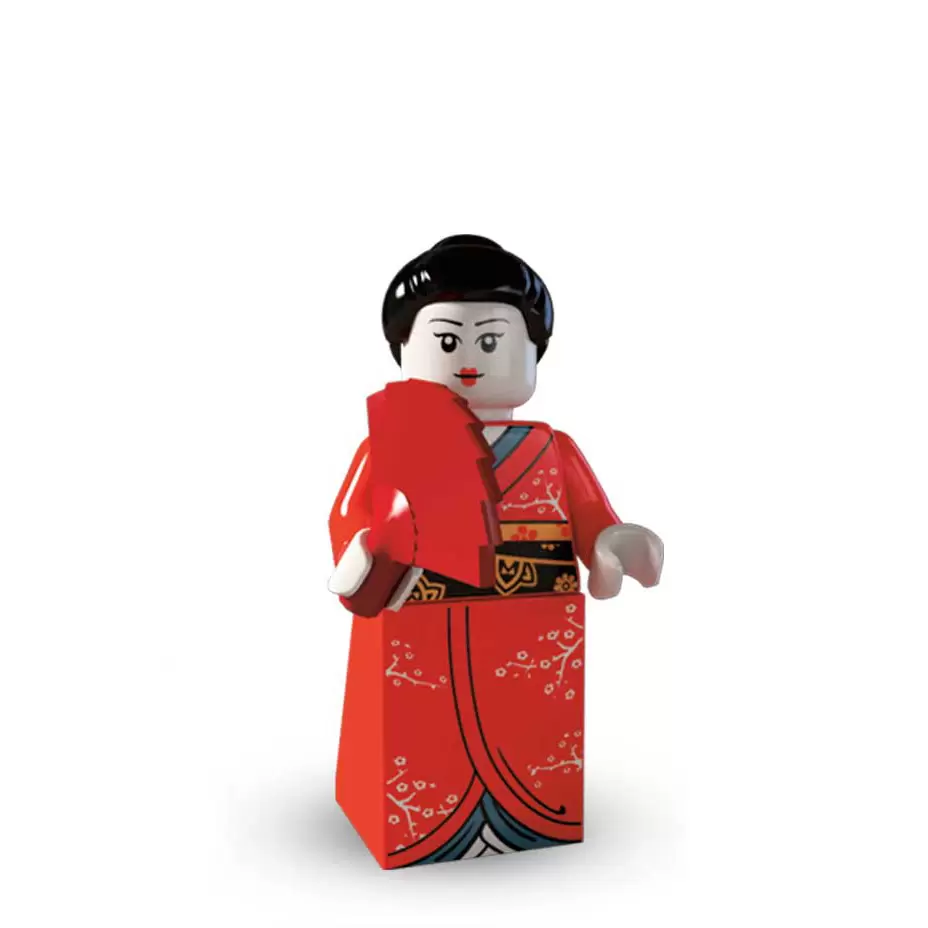 LEGO Minifigures Series 4 - Kimono Girl