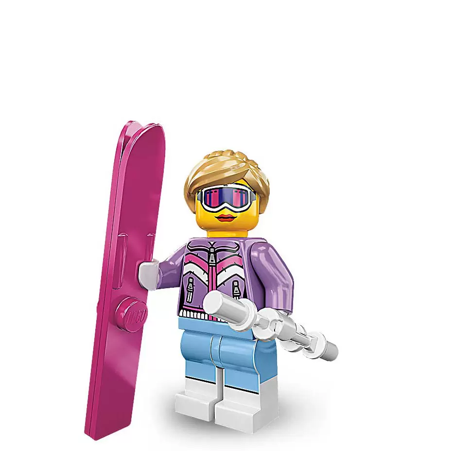 LEGO Minifigures Série 8 - La skieuse