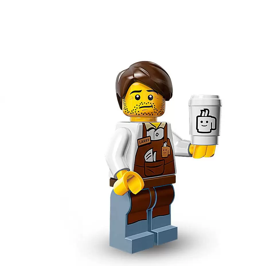 LEGO Minifigures : LEGO MOVIE - Larry the Barista