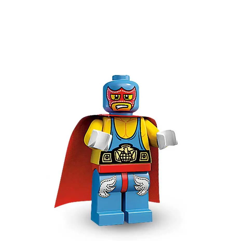 LEGO Minifigures Série 1 - Le catcheur