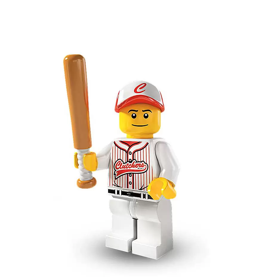 LEGO Minifigures Série 3 - Le joueur de base-ball