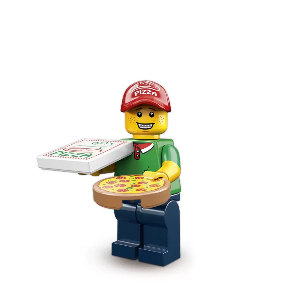 LEGO Minifigures Série 12 - Le livreur de pizzas