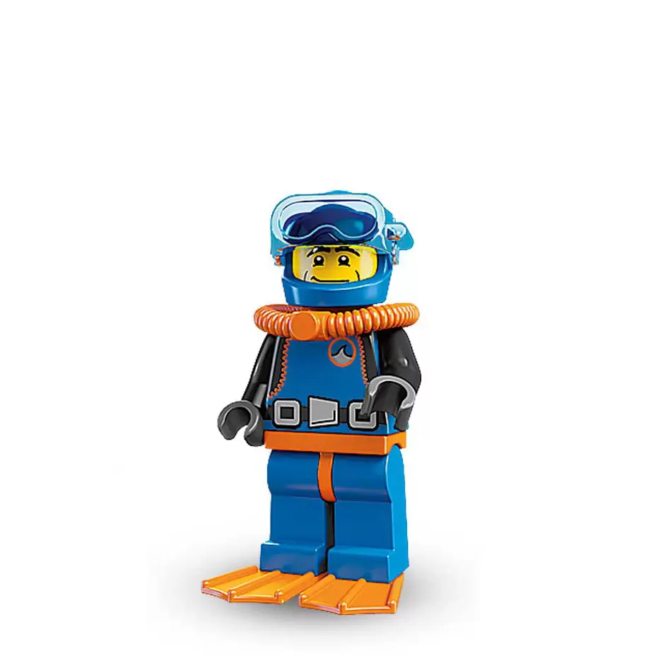 LEGO Minifigures Série 1 - Le plongeur