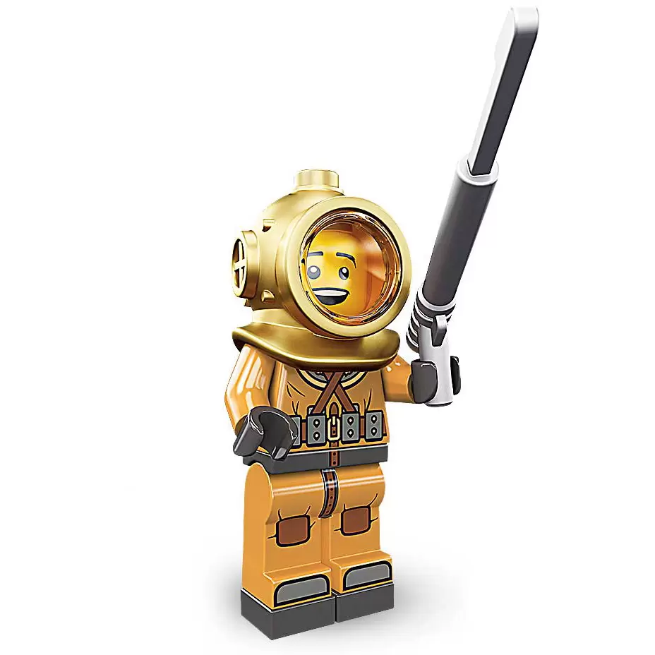 LEGO Minifigures Série 8 - Le plongeur