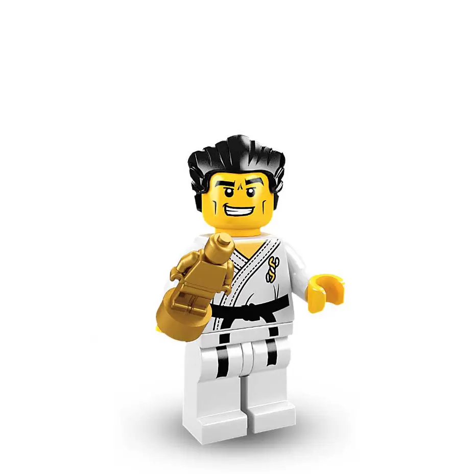 Lego Minifigur Serie 2 Judo/ Karate Meister