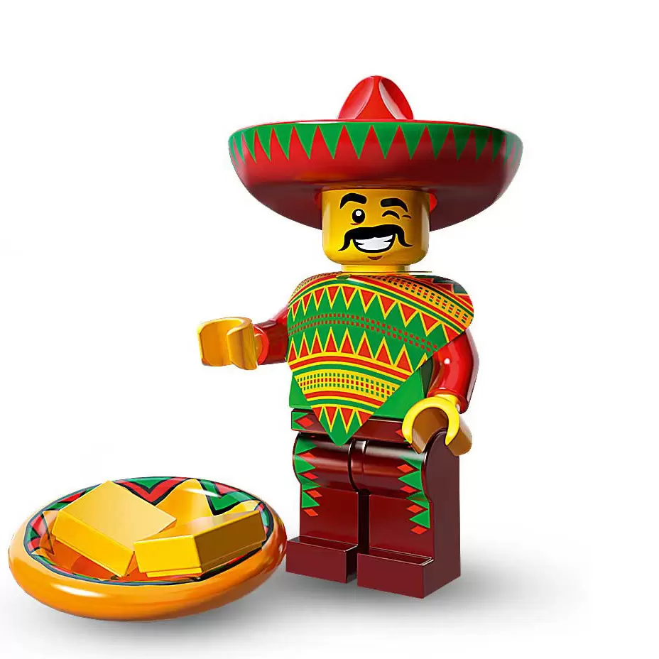 LEGO Minifigures : LEGO MOVIE - Taco Tuesday Guy