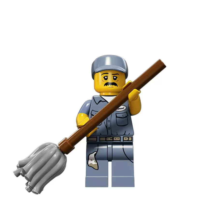 LEGO Minifigures Series 15 - Janitor