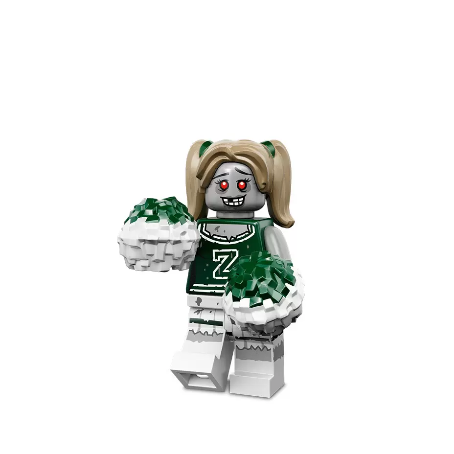LEGO Minifigures Série 14 : Les monstres - Pom-pom girl zombie