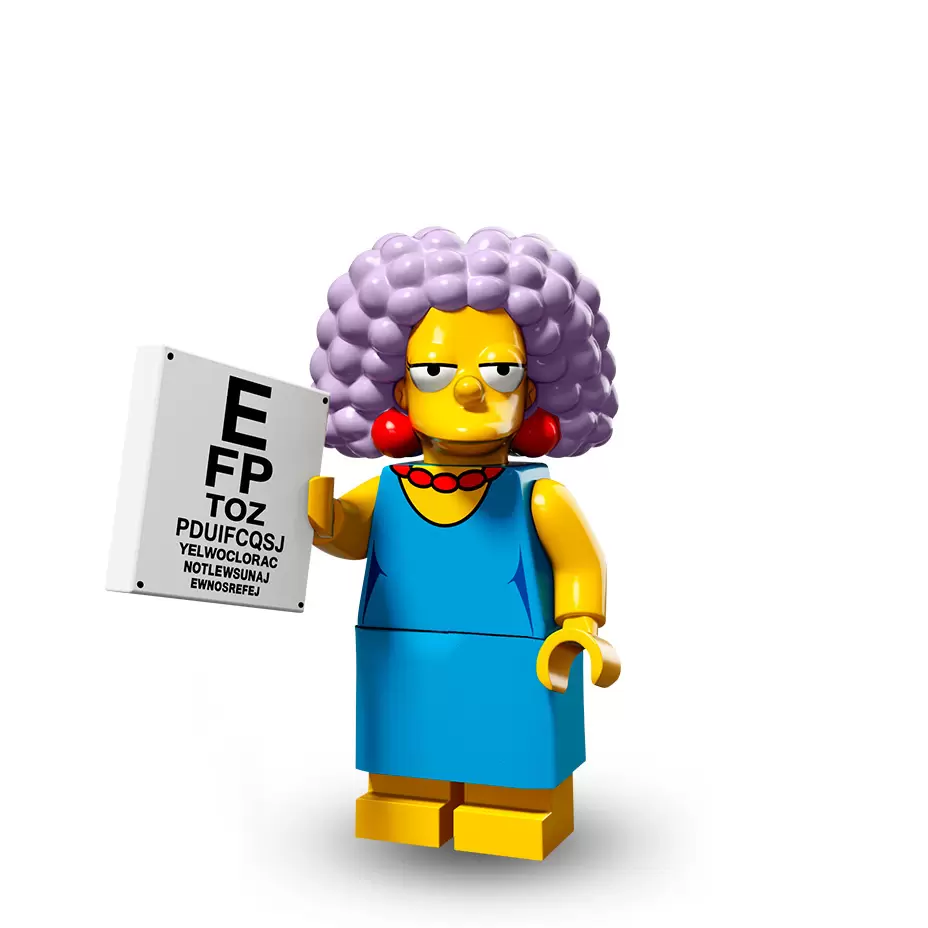 Genuine Lego Selma Minifigure from Simpsons Series 2 complete colsim2-11 