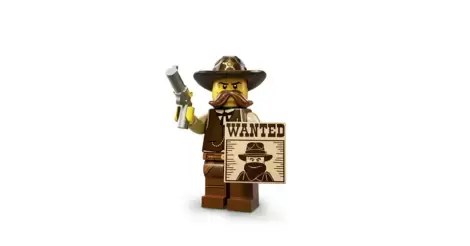 col13-2 NEW LEGO Sheriff Series 13 FROM SET 71008 COLLECTIBLES