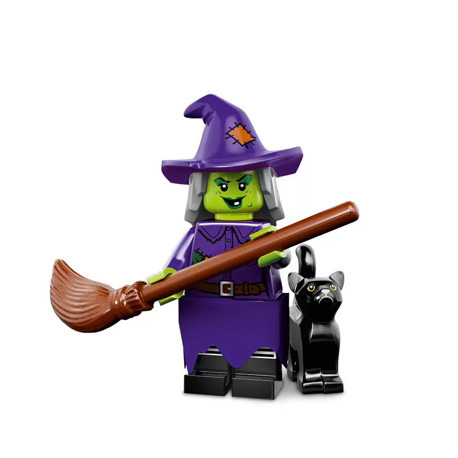 LEGO Minifigures Série 14 : Les monstres - Sorcière loufoque
