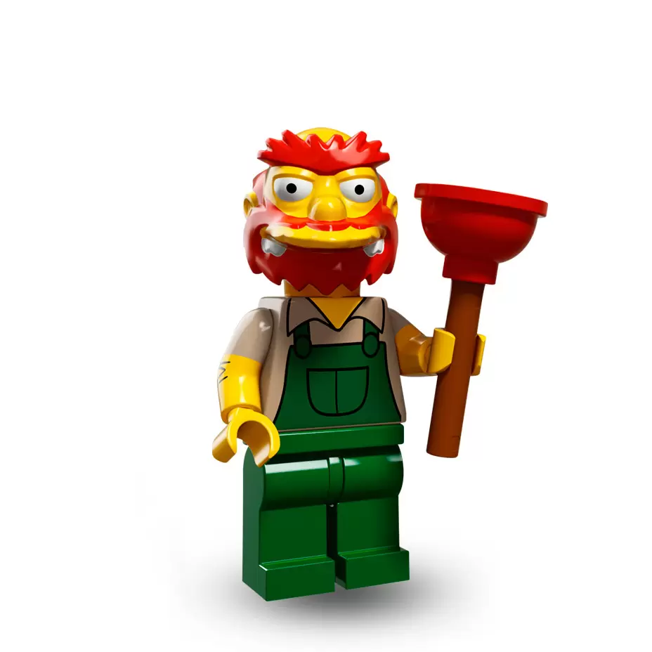 LEGO Minifigures : The  Simpsons Series 2 - Groundskeeper Willie