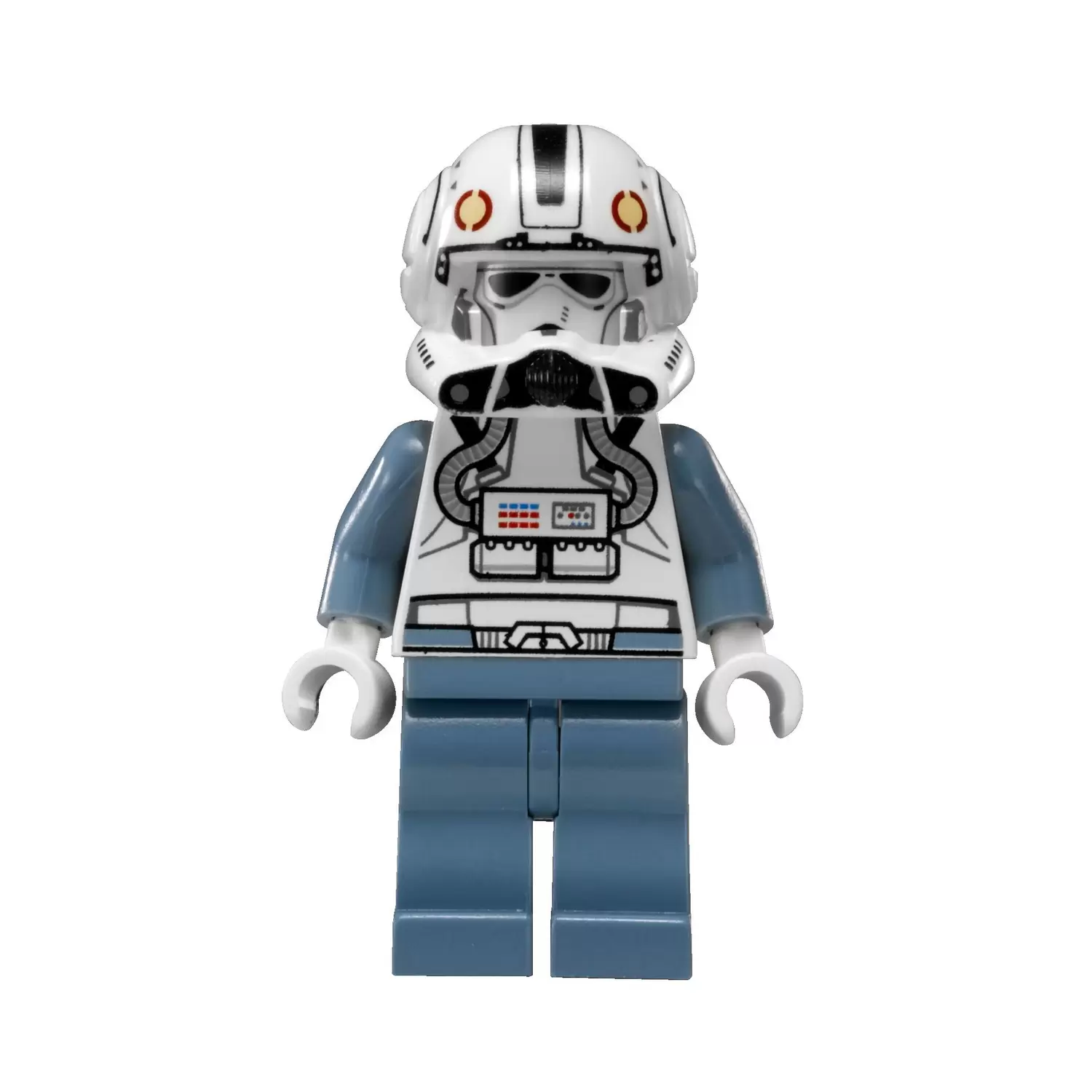LEGO Star Wars Minifigs - Clone Pilot with White Alien Head