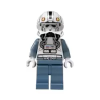 Clone Pilot with White Alien Head
