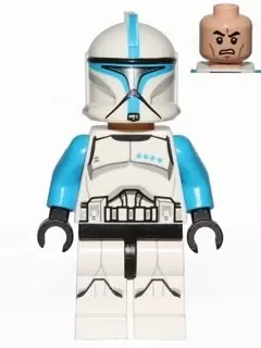 Minifigurines LEGO Star Wars - Clone Trooper Lieutenant, Printed legs