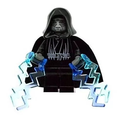 LEGO Star Wars Minifigs - Emperor Palpatine with Gray Face and Gray Hands (Imperial Inspection)
