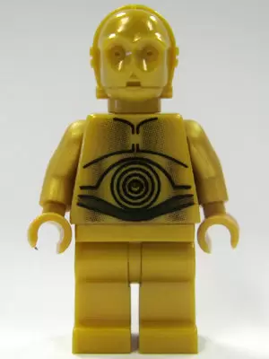 Minifigurines LEGO Star Wars - C-3PO Pearl Gold with Pearl Gold Hands