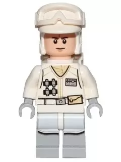 LEGO Star Wars Minifigs - Hoth Rebel Trooper White Uniform