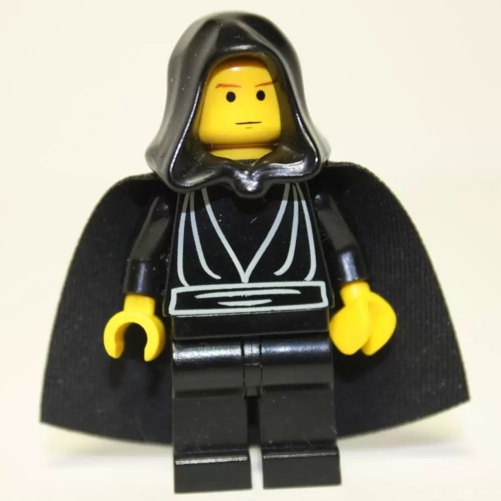 LEGO Star Wars Minifigs - Luke Skywalker with Black Hood and Black Cape